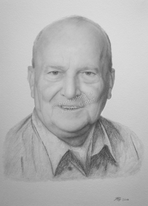 Bleistiftzeichnung, Portraitzeichnung, Bleistiftzeichnungen mit Mann, Bleistift-Portraits, Portraitzeichnungen mit Bleistiften